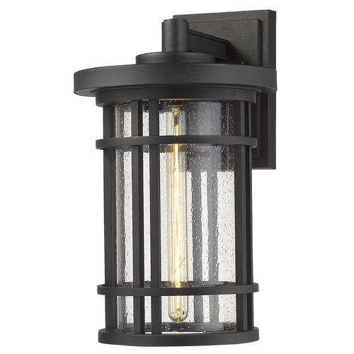 Z-Lite Jordan Black Outdoor Wall Light by Z-Lite 570B-BK