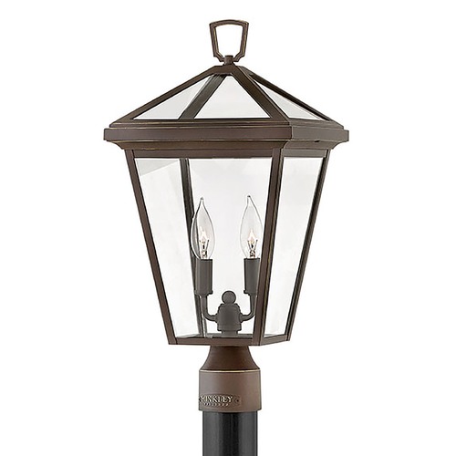 Hinkley Alford Place 12V Medium Post Top Lantern in Bronze by Hinkley Lighting 2561OZ-LV