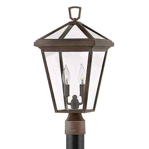 Alford Place 12V Medium Post Top Lantern in Bronze by Hinkley Lighting