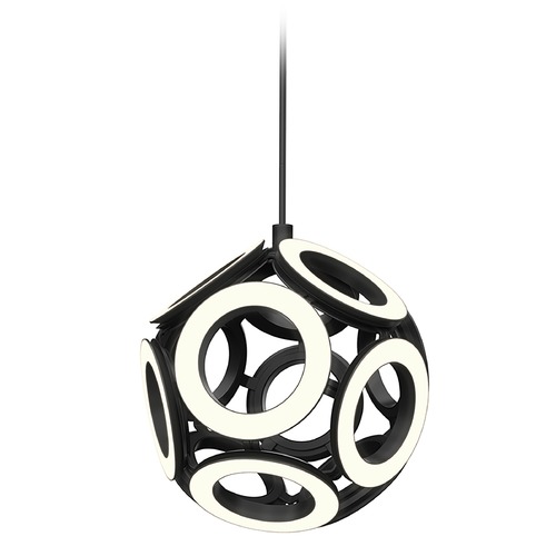 Kuzco Lighting Magellan 24.5-Inch LED Pendant in Black by Kuzco Lighting CH51825-BK