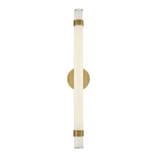 Alora Lighting Alora Lighting Alan Pepin Madison Vintage Brass LED Vertical Bathroom Light WV324230VBGO