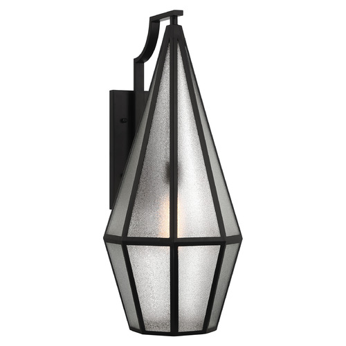 Savoy House Lighting Peninsula Matte Black Outdoor Wall Light