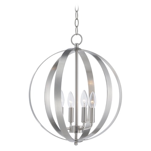 Maxim Lighting Provident Satin Nickel Pendant by Maxim Lighting 10031SN