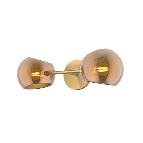 Alora Lighting Willow Brushed Gold Sconce