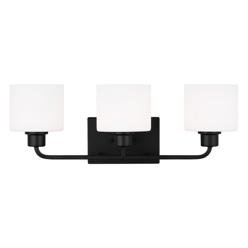 Generation Lighting Canfield 23-Inch Midnight Black Bathroom Light by Generation Lighting 4428803-112