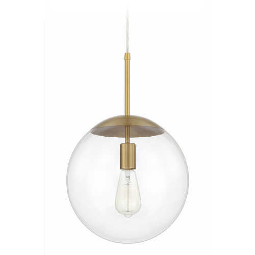 Gaze Satin Brass Pendant by Craftmade Lighting