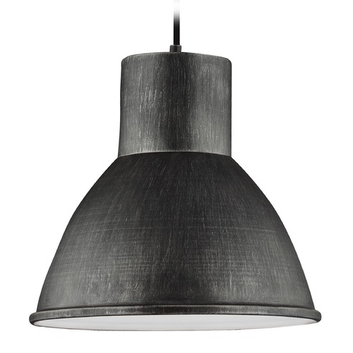 Division Street 15-Inch Pendant in Stardust by Generation Lighting