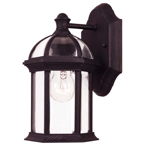 Savoy House Kensington 10.50-Inch Outdoor Light in Textured Black by Savoy House 5-0629-BK