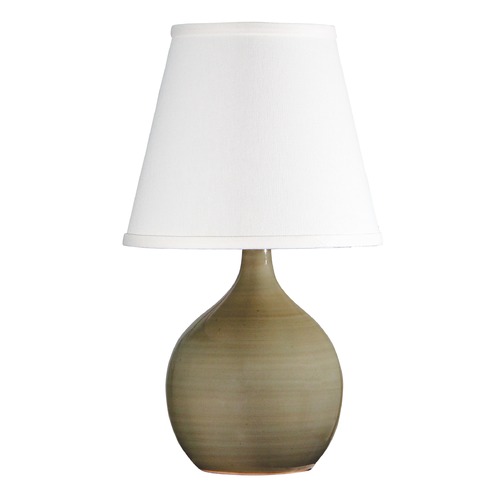House of Troy Lighting House of Troy Scatchard Celadon Table Lamp with Empire Shade GS50-CG