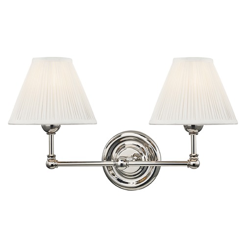 Hudson Valley Lighting Classic No. 1 Bath Light in Polished Nickel by Hudson Valley Lighting MDS102-PN