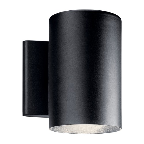 7-Inch LED Cylinder Outdoor Light in Textured Black 3000K by Kichler Lighting