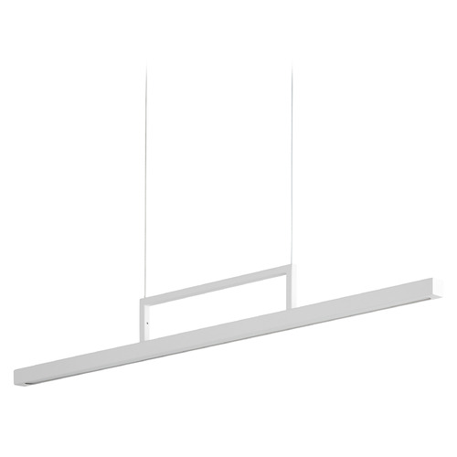 Oxygen Stylus 34-Inch LED Linear Pendant in White by Oxygen Lighting 3-66-6