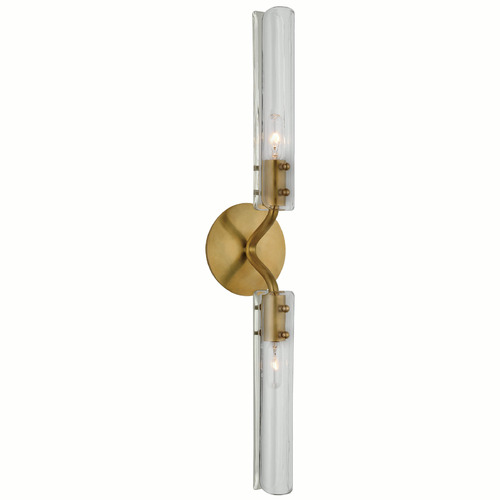 Visual Comfort Signature Collection Aerin Casoria 23-Inch Sconce in Brass by Visual Comfort Signature ARN2485HAB-CG