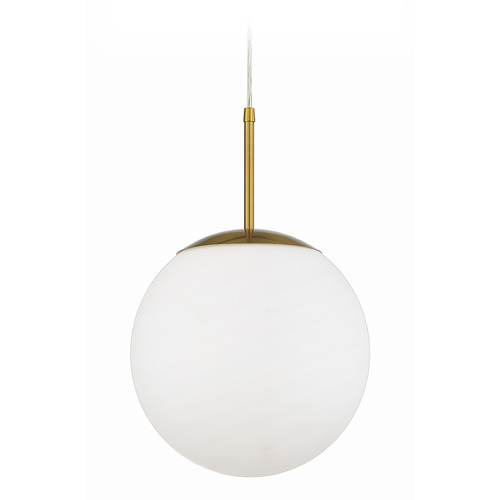 Gaze Satin Brass Pendant by Craftmade Lighting