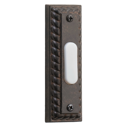 Toasted Sienna Doorbell Button by Quorum Lighting