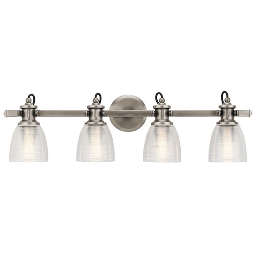 Kichler Lighting Flagship Bathroom Light Pewter by Kichler Lighting 45874CLP