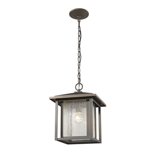 Aspen Oil Rubbed Bronze Outdoor Hanging Light by Z-Lite