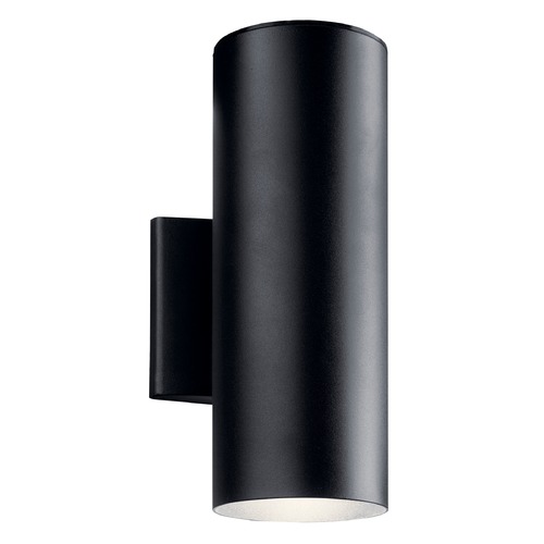 Kichler Lighting 12.25-Inch LED Outdoor Wall Light in Textured Black 3000K by Kichler Lighting 11310BKTLED