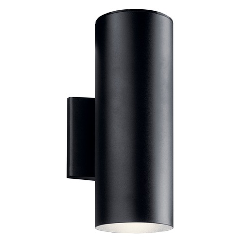 12.25-Inch LED Outdoor Wall Light in Textured Black 3000K by Kichler Lighting