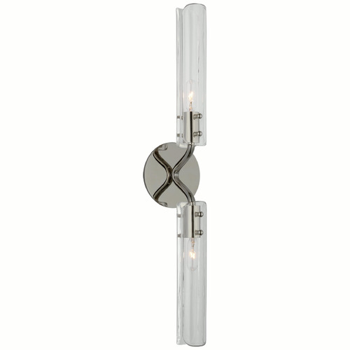 Aerin Casoria 23-Inch Sconce in Nickel by Visual Comfort Signature