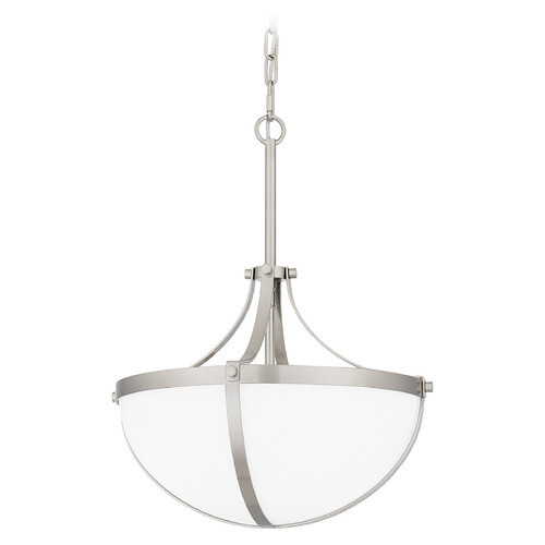 Quoizel Lighting Antebellum 14.75-Inch Pendant in Brushed Nickel by Quoizel Lighting ATB2814BN