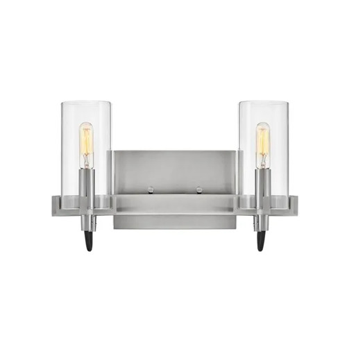 Ryden 2-Light Bath Light in Brushed Nickel by Hinkley Lighting