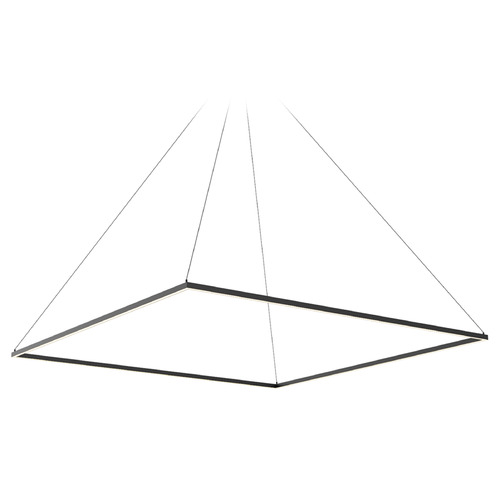 Kuzco Lighting Kuzco Lighting Piazza Black LED Pendant Light PD88172-BK-UNV-010