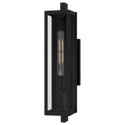 Quoizel Lighting Dale Matte Black Outdoor Wall Light
