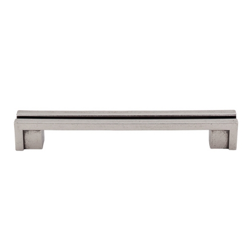 Top Knobs Hardware Modern Cabinet Pull in Pewter Antique Finish TK56PTA