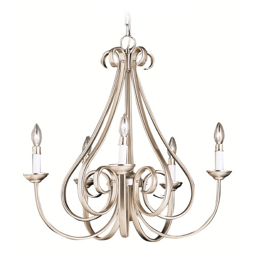 Kichler Lighting Dover 25.50-Inch Chandelier in Brushed Nickel by Kichler Lighting 2021NI