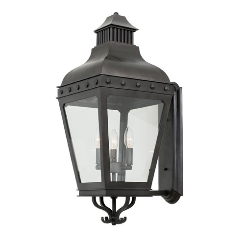 Kalco Lighting Kalco Shorecrest Aged Iron Outdoor Wall Light 403322AI
