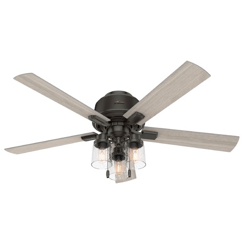 Hunter Fan Company Hartland Noble Bronze LED Ceiling Fan by Hunter Fan Company 50313