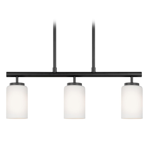 Oslo 25.25-Inch LED Linear Light in Black by Generation Lighting