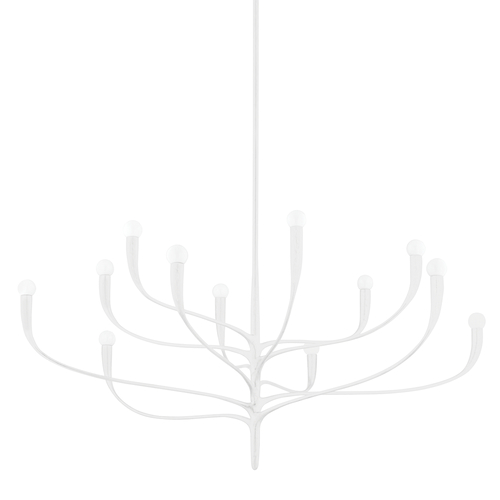 Labra 52-Inch Chandelier in White Plaster by Hudson Valley Lighting