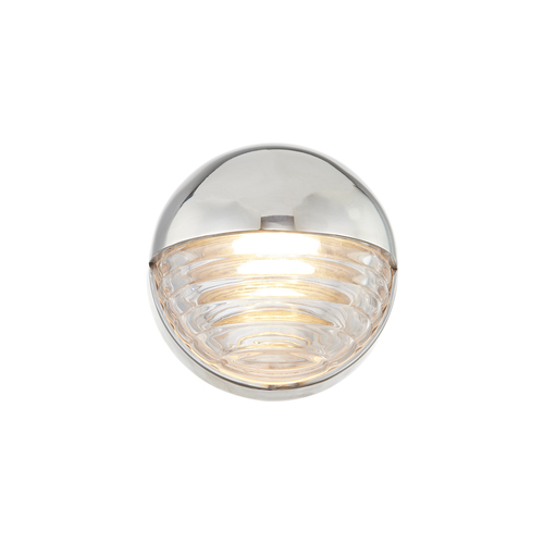 Alora Lighting Alan Pepin Palais Polished Nickel LED Sconce