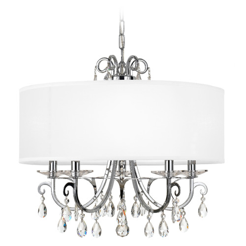 Crystorama Lighting Crystorama Lighting Othello Polished Chrome Crystal Chandelier 6625-CH-CL-SAQ