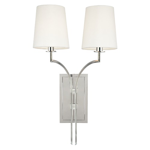Glenford Wall Sconce in Polished Nickel by Hudson Valley Lighting