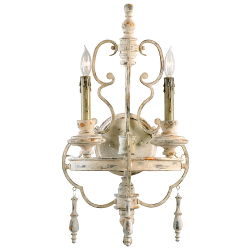Cyan Design Cyan Design Davinci Persian White Sconce 4161