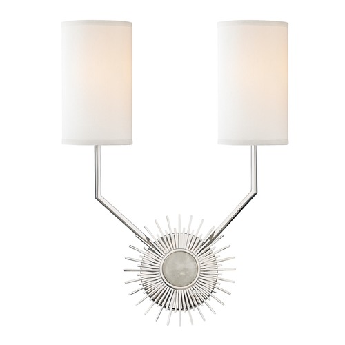 Hudson Valley Lighting Borland Polished Nickel Sconce by Hudson Valley Lighting 5512-PN