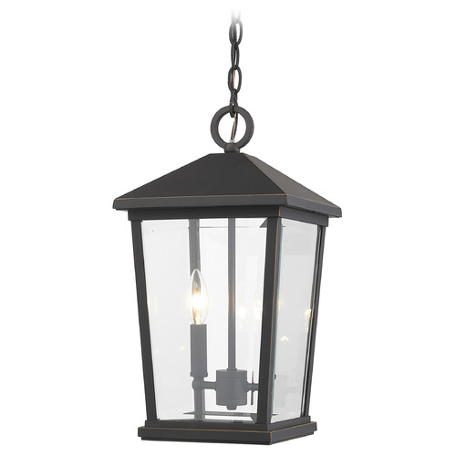 Z-Lite Beacon Oil Rubbed Bronze Outdoor Hanging Light by Z-Lite 568CHB-ORB