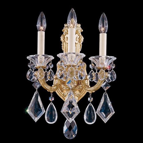 La Scala Heirloom Gold Sconce by Schonbek Lighting