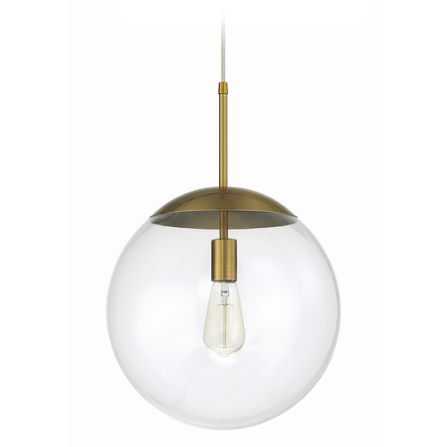 Gaze Satin Brass Pendant by Craftmade Lighting