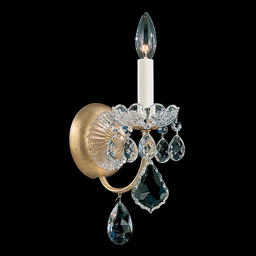 Schonbek Lighting Schonbek Worldwide Lighting New Orleans French Gold Sconce 3650-26R