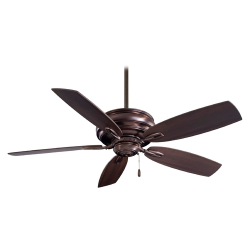 Timeless 54-Inch Fan in Dark Brushed Bronze by Minka Aire