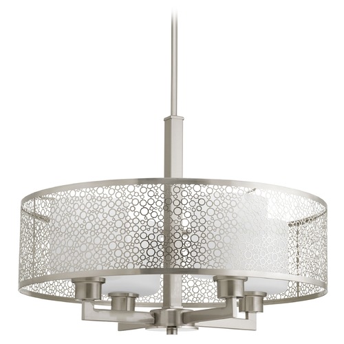 Mingle Brushed Nickel Pendant by Progress Lighting