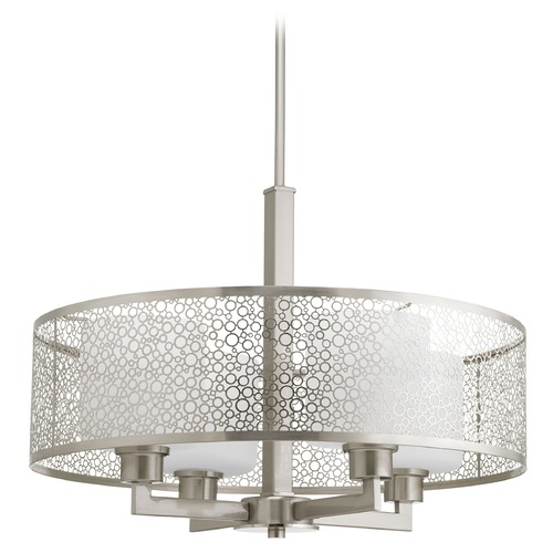 Progress Lighting Mingle Brushed Nickel Pendant by Progress Lighting P5156-09