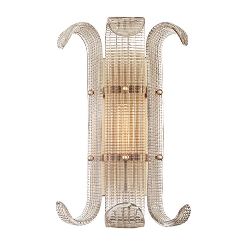 Brasher Aged Brass Sconce by Hudson Valley Lighting