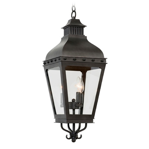 Kalco Lighting Shorecrest Aged Iron Outdoor Hanging Light by Kalco Lighting 403351AI