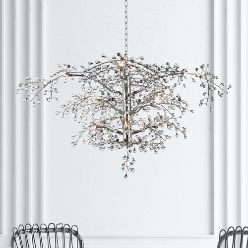 Maxim Lighting Cluster Polished Nickel LED Chandelier by Maxim Lighting 38506CLPN