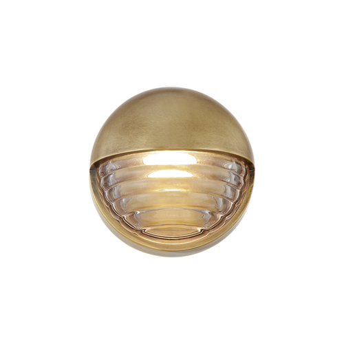 Alora Lighting Alan Pepin Palais Vintage Brass LED Sconce
